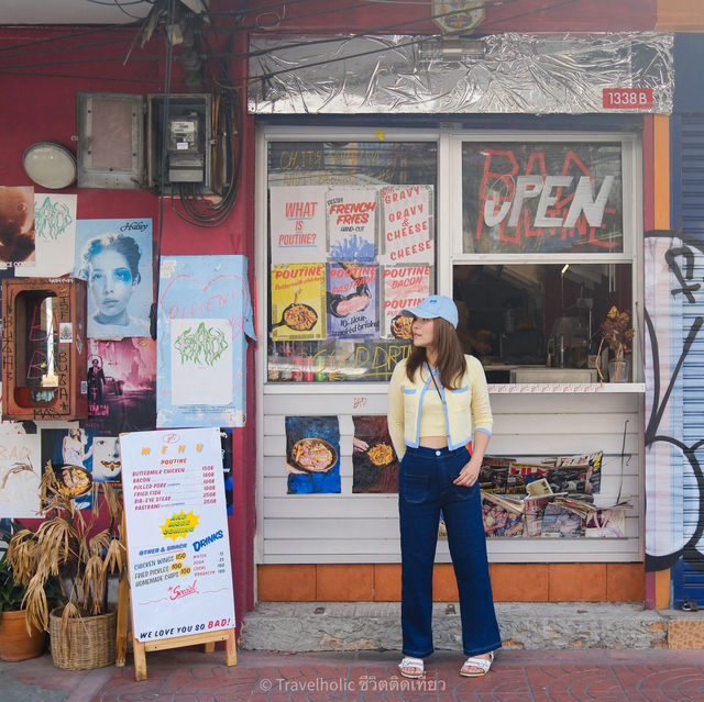 เชคอินกินเที่ยวถ่ายรูปถนนทรงวาด ที่เที่ยวสุดชิคสุด