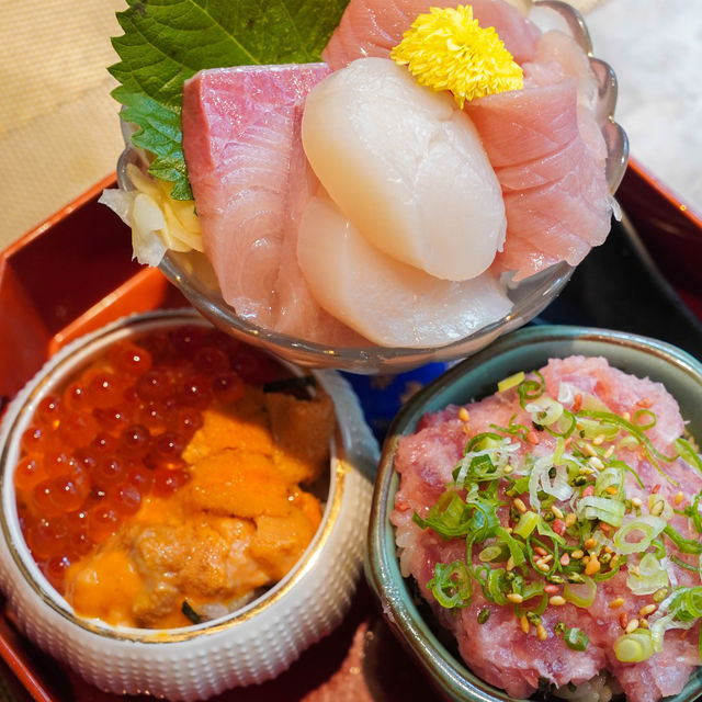 【旺角｜CP值高的精緻御膳和海鮮丼】