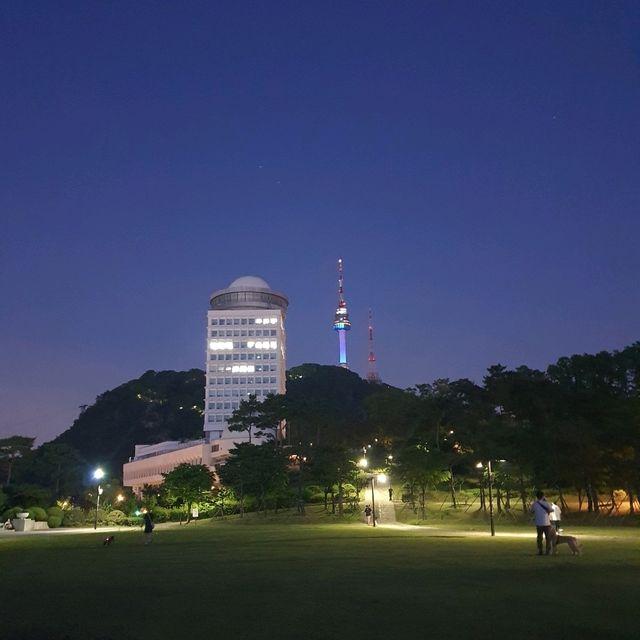 이젠 추억에만 잠긴, 다시 보지 못하는 서울 힐튼호텔의 야경 🙏