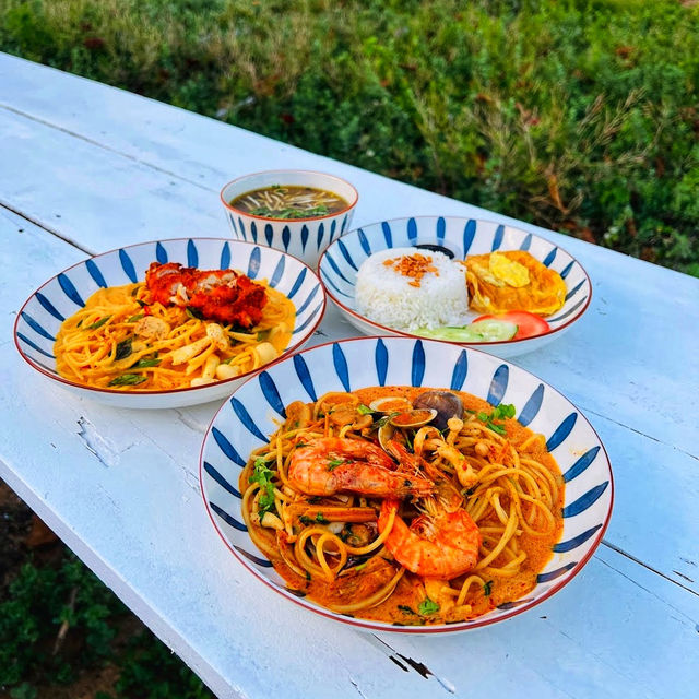 🇲🇾 Savor the Sea Breeze at Yan Beach Cafe