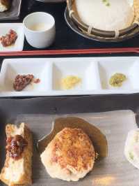 【大分グルメ】田園地帯にある穴場の豆腐料理屋さん✨