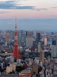 【東京鐵塔】最美拍照機位🏖️，適合白天和晚上🔥⭐️