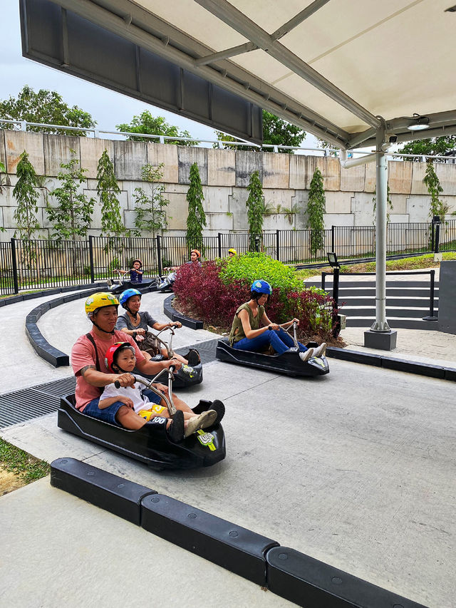 Malaysia 1st skyline luge 🛷🛷