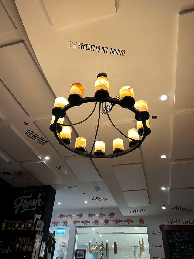 Classic Italian resto with a twist.