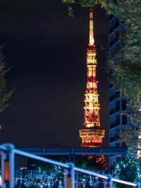【東京】東京タワーと冬のイルミネーション🗼🩵
