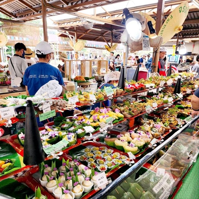 พิกัด ตลาดชุมชนตอนเช้าเชียงใหม่ - จริงใจมาร์เก็ต