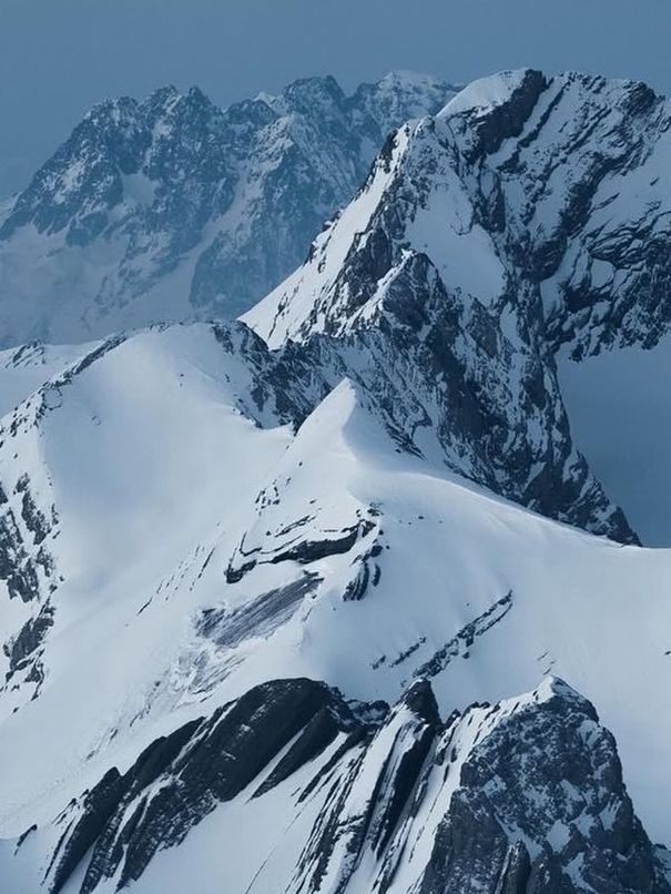 Skiing in Berner Oberland: A Winter Wonderland Awaits with sunset 🌅 