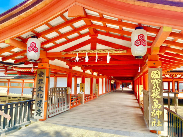 🇯🇵【広島】世界文化遺産！厳島神社in宮島✨