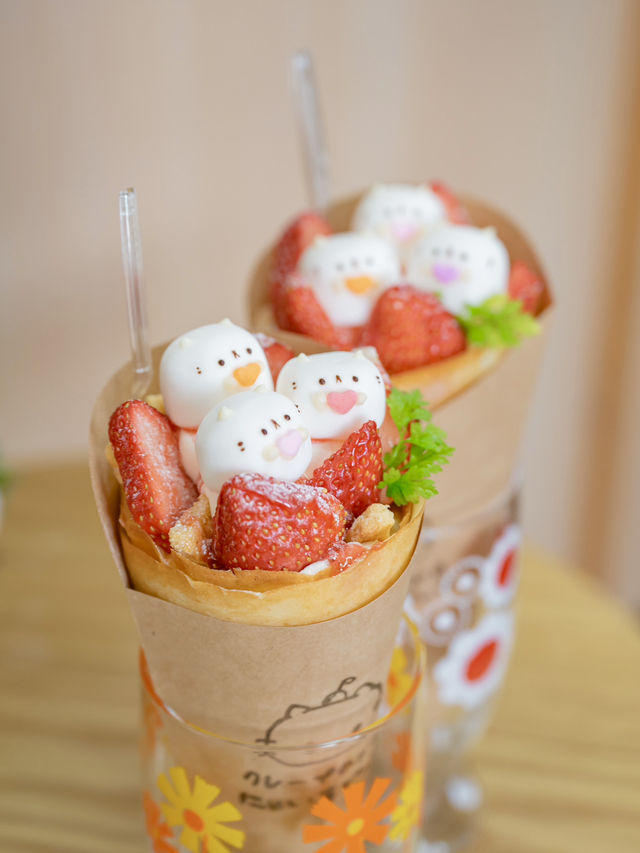 【福井】猫好き必見🐈かわいすぎるクレープ店🍓 
