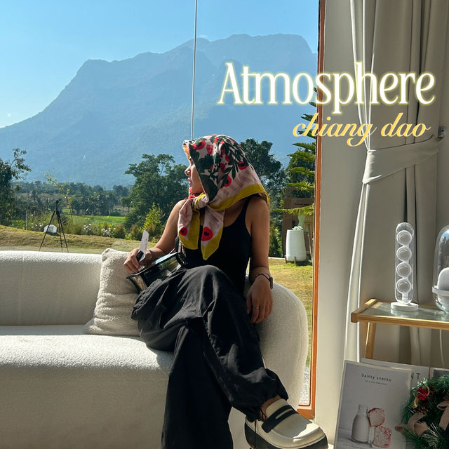 ⛰️มุมถ่ายรูปสวย คาเฟ่วิวดอยหลวงเชียงดาว Atmosphere