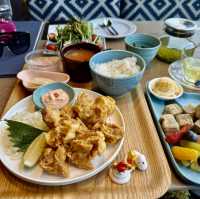 高雄大立百貨公司1樓蔦屋書店的美食餐廳（茶屋）輕食非吃不可