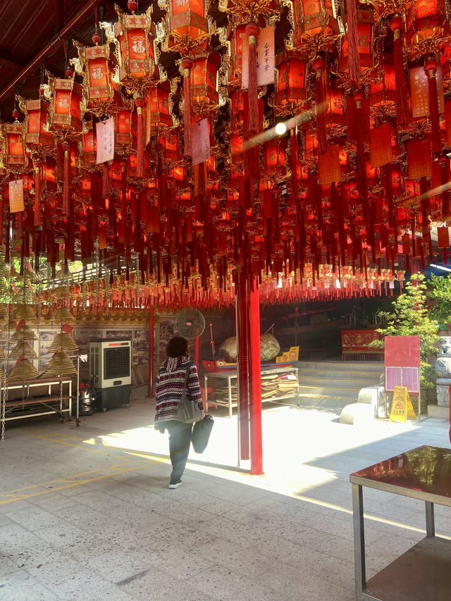 📸⛩️香港大埔「元洲仔大王爺廟」景點推薦~昔日漁民聚居地🎣