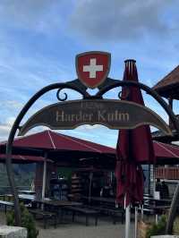 瑞士🇨🇭絕佳觀景台俯瞰Interlaken 兩大湖🩵日落美景