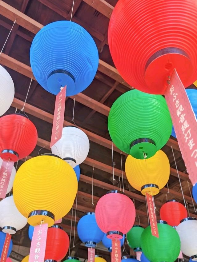 奈良🦌橿原　おふさ観音　提灯まつり🏮