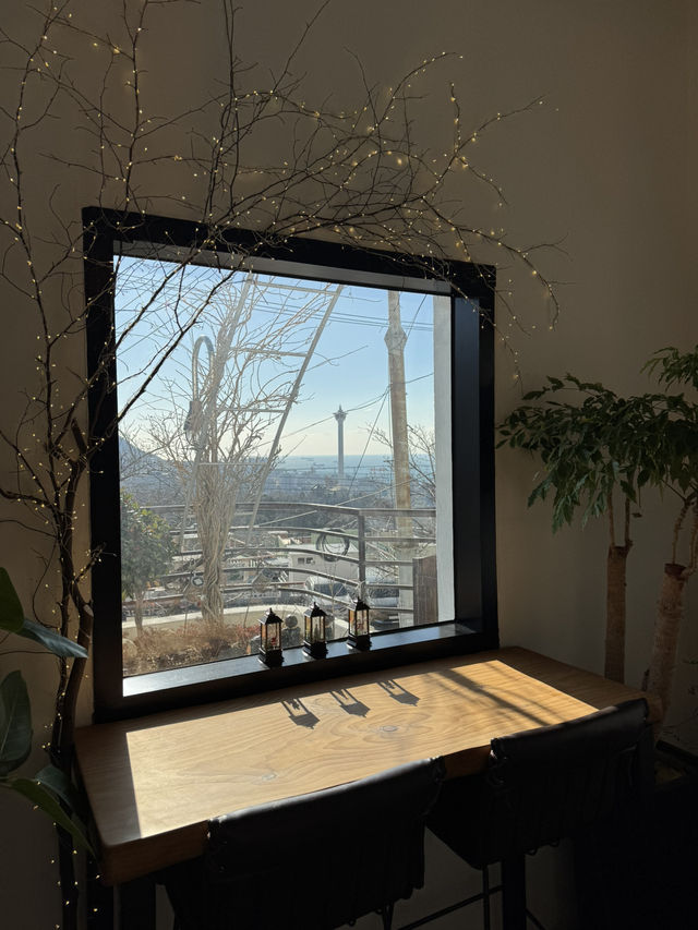 韓国伝統茶と釜山の景色が楽しめるカフェ