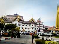 泰國曼谷著名寺廟景點：龍船寺。適合拍照打卡觀光旅遊！ 