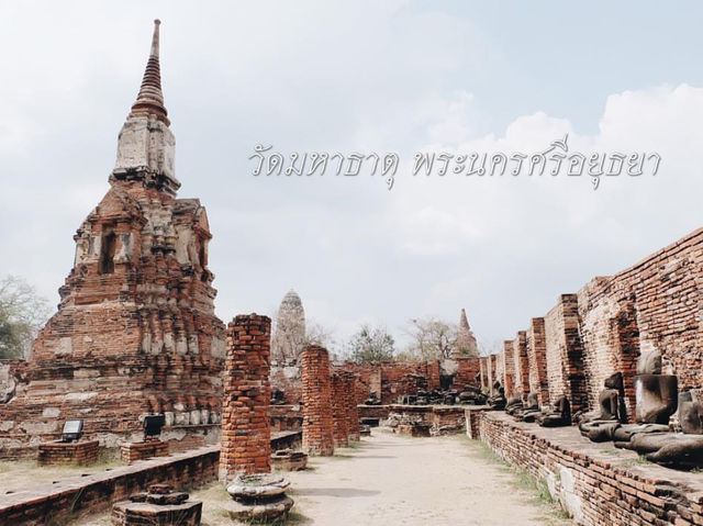 เที่ยวโบราณสถาน วัดมหาธาตุ พระนครศรีอยุธยา