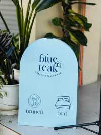 Blue & Teak eatery. stay. space ☕🥤