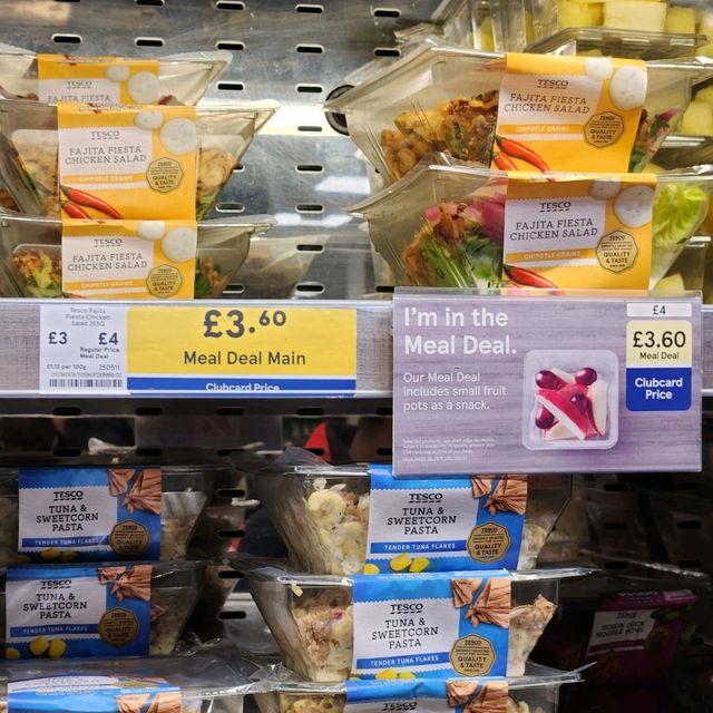 🛒【英國Tesco超市金絲雀碼頭店】購物大解密