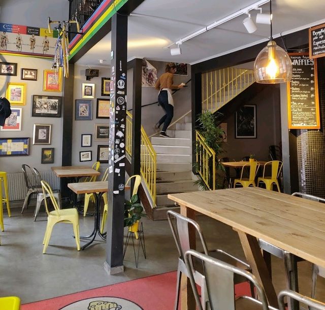 a beautiful cafe