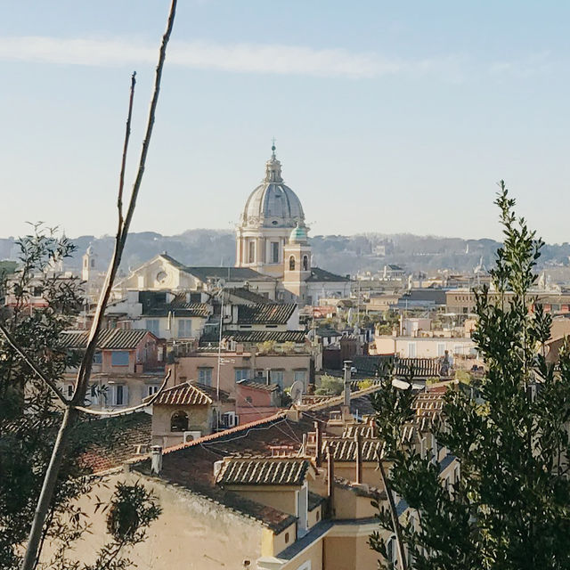 Graceful Strolls at Viale della Trinità dei Monti