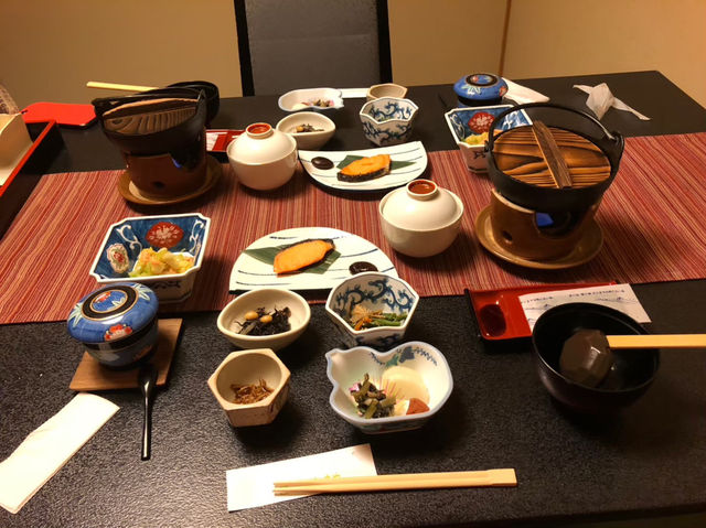 湯田中温泉 和風の宿ますやで心癒されるひととき♪