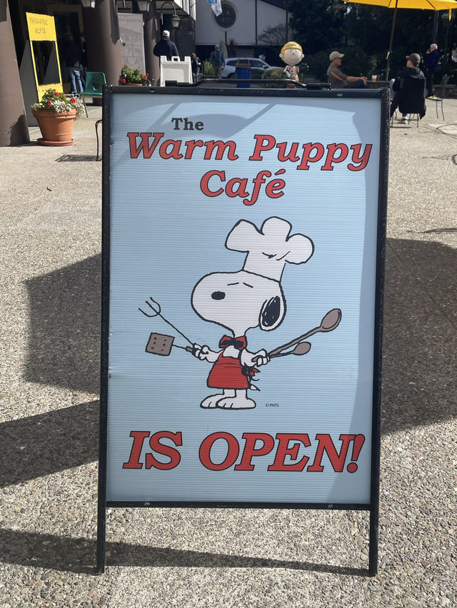 【サンフランシスコ🇺🇸】スヌーピーのカフェでのんびり☕️