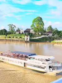 "Voyage of the Golden Sunset: Sarawak River Cruise"