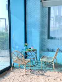 Blue Space คาเฟ่สุดหวานพาสเทล ริมทะเล 💖