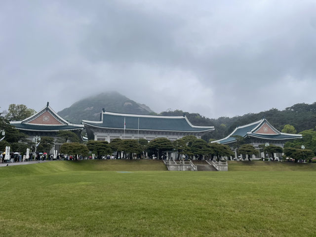 다사다망한 요즘. 가족과 함께 영욕의 청와대 속으로