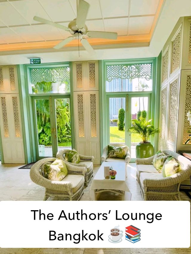 🌸 Whisper of Elegance: A Blissful Escape at The Authors’ Lounge Bangkok ☕📚