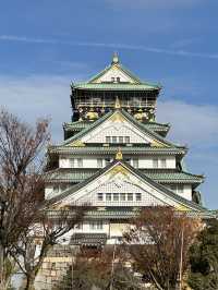 Osaka castle japan 🇯🇵