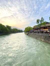 marvel of living history in Dujiangyan.