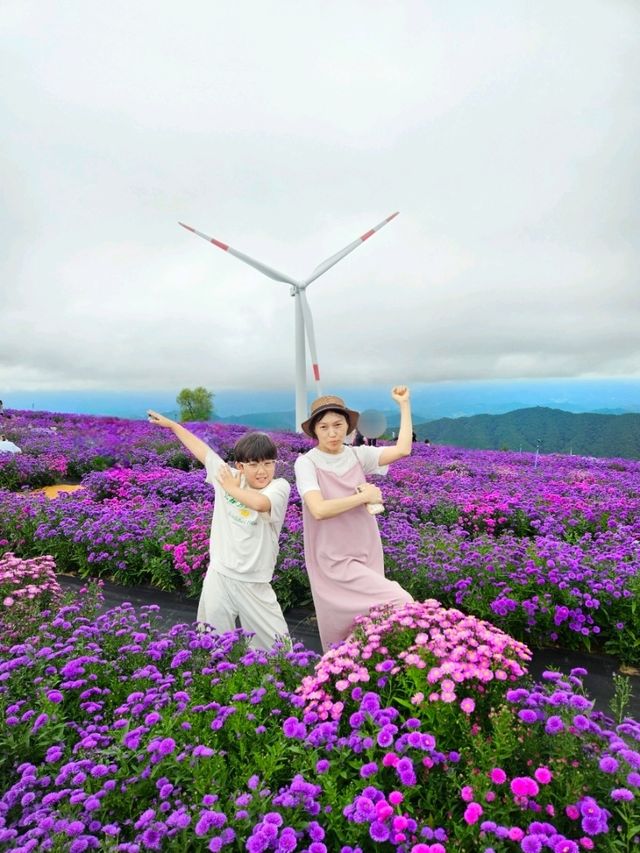 거창뷰맛집💜[감악산 거창별바람언덕]
