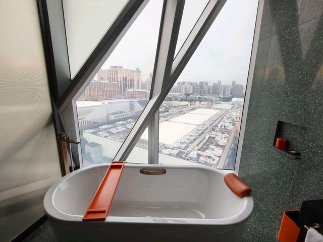 人生第一次的Marriott W macau hotel 超棒體驗