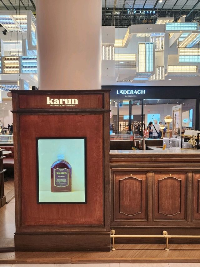 【バンコク】高級感溢れるタイティーのお店🫖Karun Thai Tea