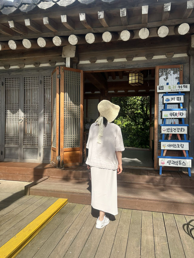 🍵 한옥에서 즐기는 바다와 자연, 소사나무 카페