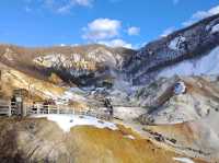 登別景點｜北海道超推薦活火山噴發口遺跡行程—登別地獄の谷