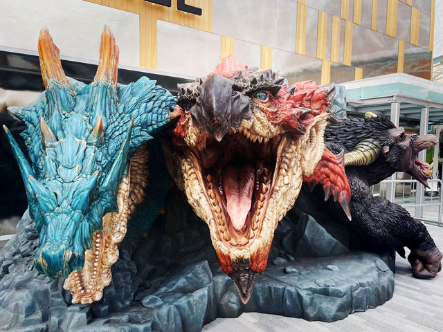 2025大阪萬博｜大阪健康照護館Monster Hunter互動體驗有超萌艾路貓陪你玩