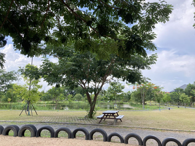รับบรรยากาศดี ๆ “สวนแก้วคำเอ้ย”  