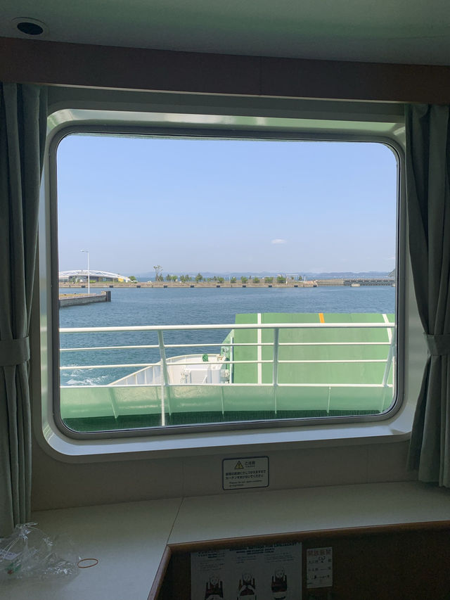 【香川🇯🇵】フェリー⛴️で離島・小豆島の旅へ
