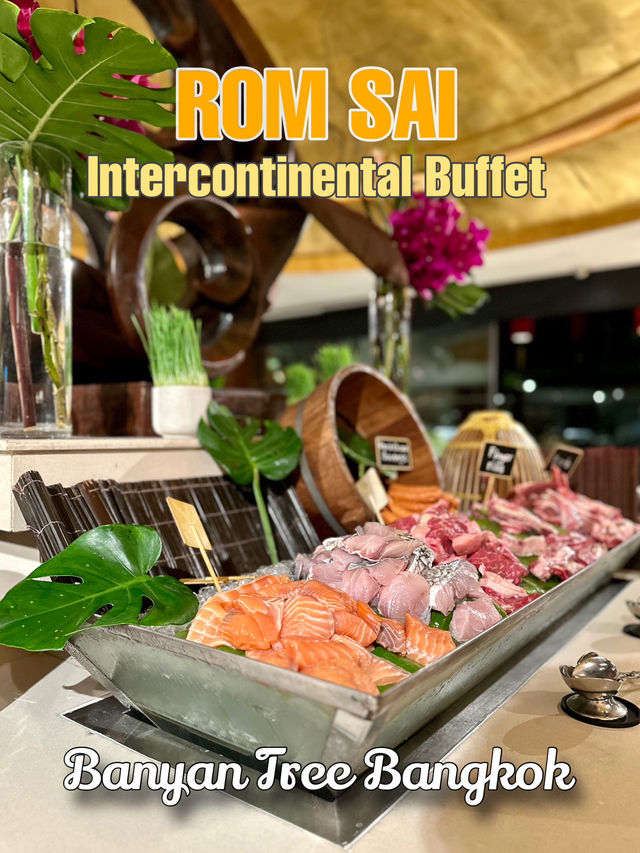 International Buffet แบบคุณภาพในราคาสบายๆ 