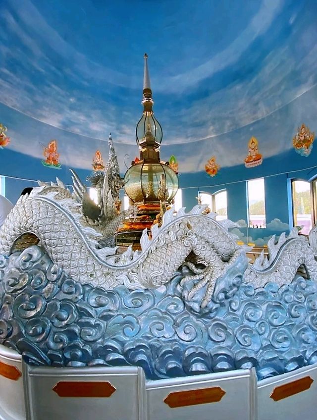 วัดท่าตอน จังหวัดเชียงใหม่ ตั้งอยู่บนเนินเขาสูง