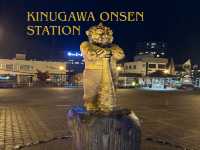 Kinugawaonsen Station 🚉 ♨️