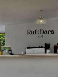 Raft Dara Cafe คาเฟ่ริมน้ำศรีสวัสดิ์ กาญจนบุรี 