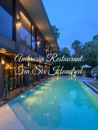 รีวิวห้องอาหาร Ambrosia – Ten Six Hundred คลองสาน