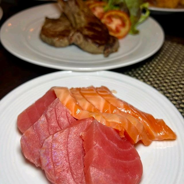 บุฟเฟต์อาหาร Hilton Bangkok Grande Asoke