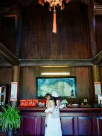 ร้านน้ำชาตรงทางขึ้นวัดหลินฟงเซ็น