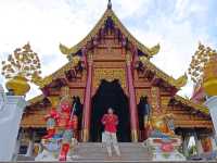 แวะเติมบุญเติมใจ..กลางวัดไม้ล้านนา สวยจนอยากบอกต่อ