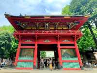 Gate of Timeless reverence, the Romon Gate, entrance to Nezu Shrine